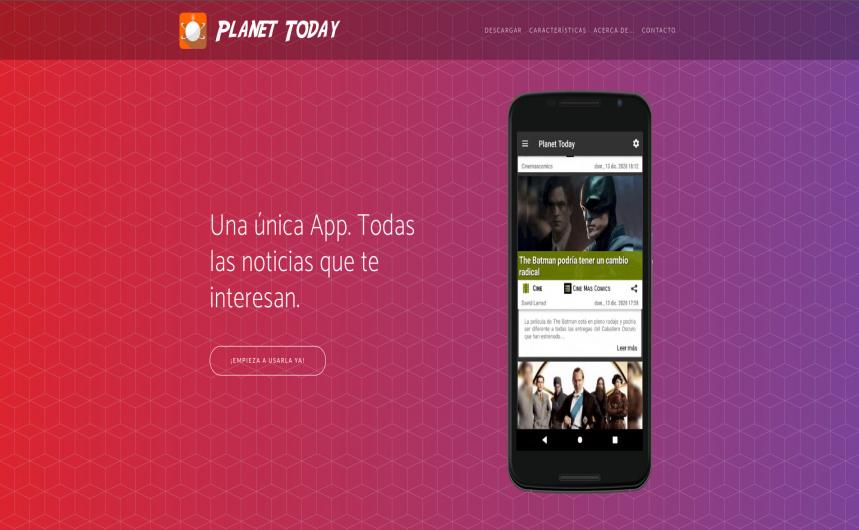 PlanetToday App